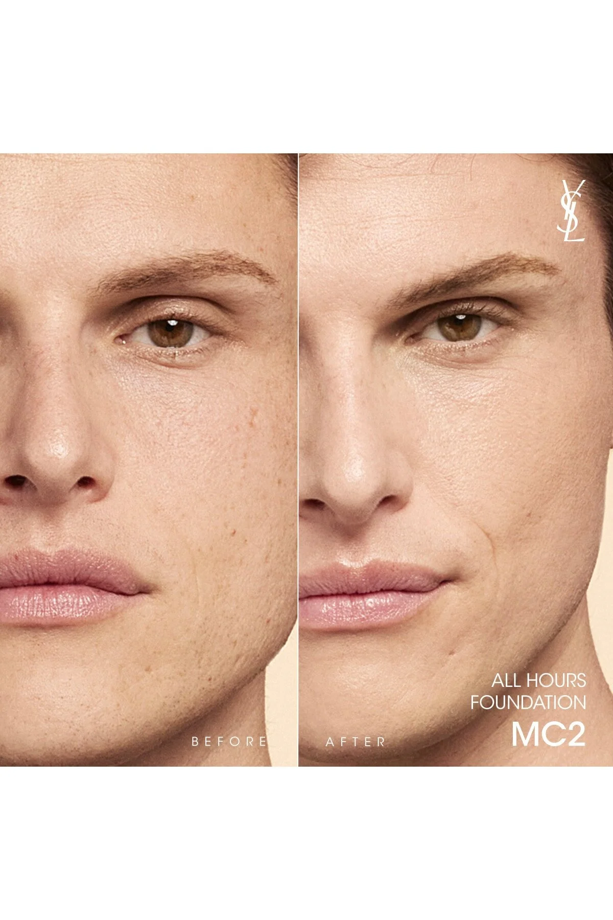 کرم پودر تمام ساعات روز بنیاد مات درخشان MC2 3614273714464 ایو سن لوران Yves Saint Laurent