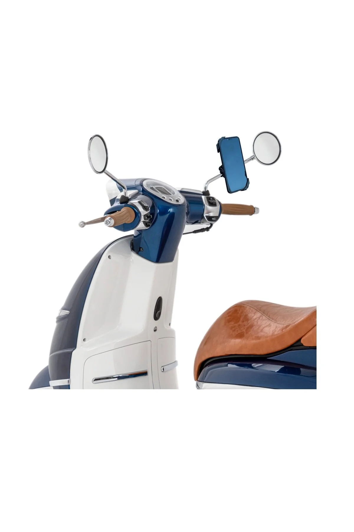 نگهدارنده تجهیزات موتورسیکلت برقی Peugeot Django سازگار با هماهنگ تلفن Superte Cross پاورتچ  Powertec