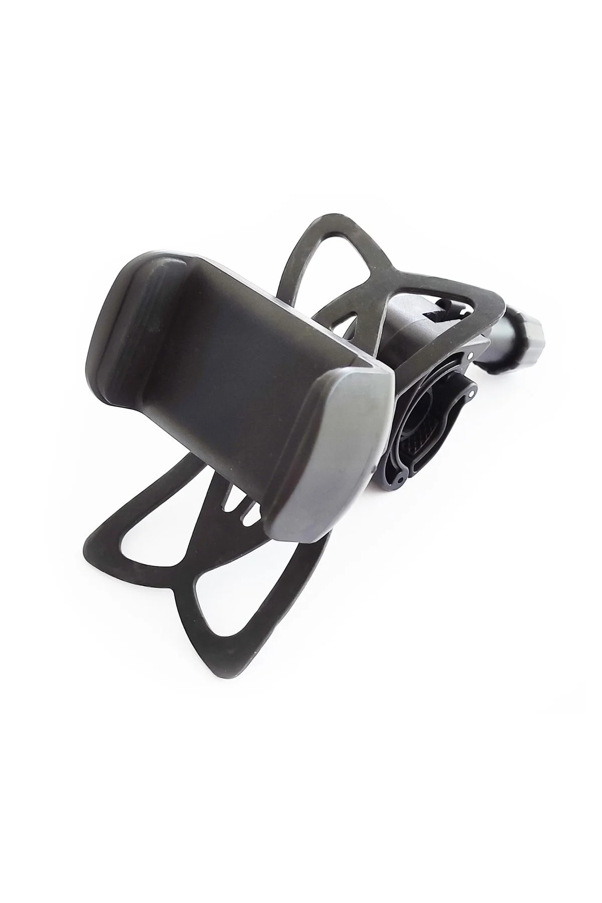 نگهدارنده تجهیزات موتورسیکلت برقی Vespa سازگار با آینه تلفن سیاه و سفید پاورتچ  Powertec