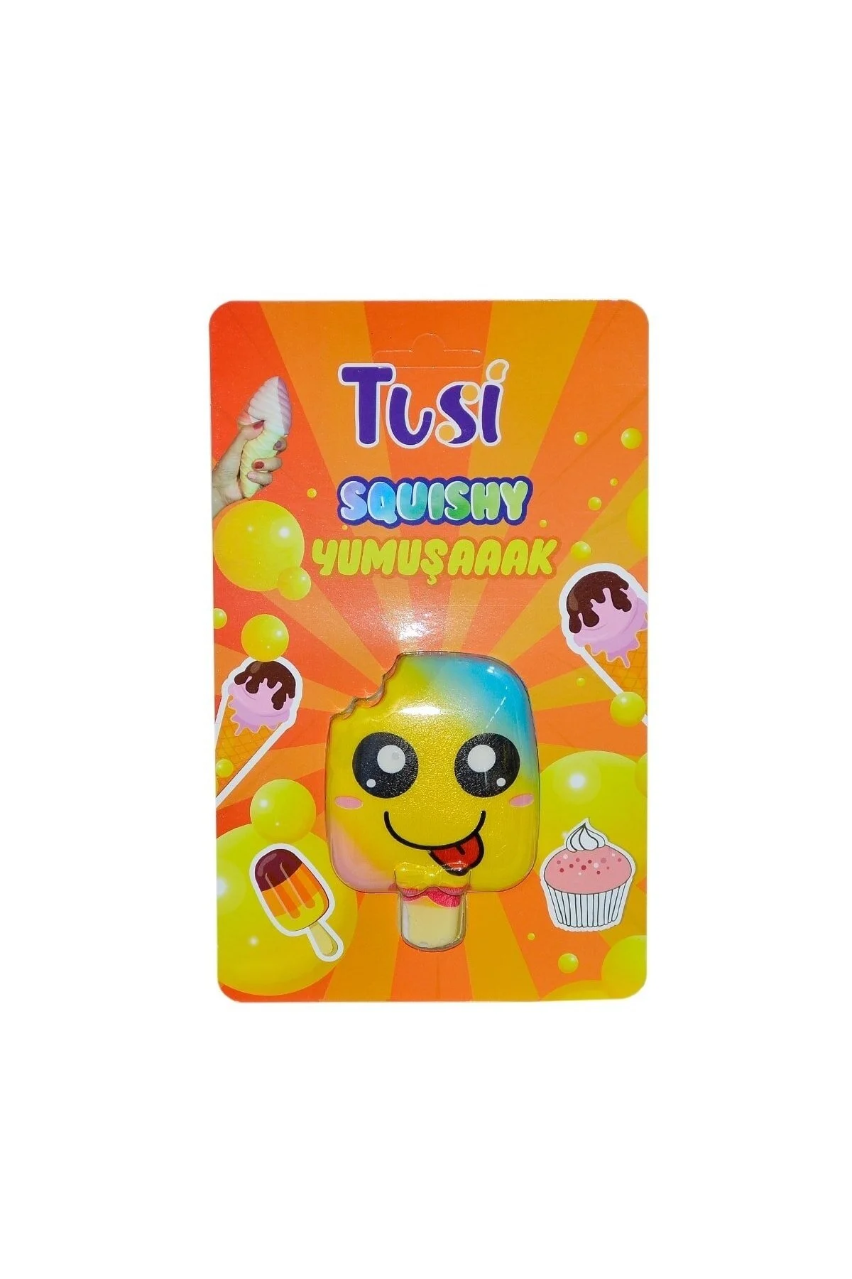 اسباب بازی های فیگور دیگر بستنی SQUISHY STICK FOAM SOFT ICE CREAM SKUSHI Muhtelif