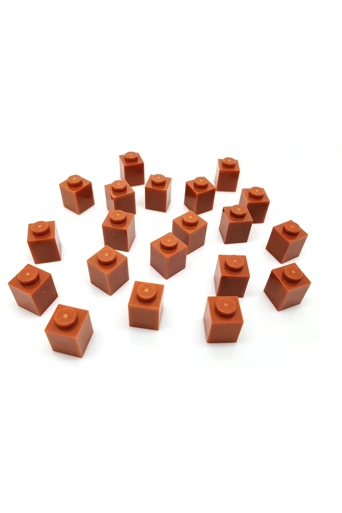 لگو لوازم جانبی اصلی MOC CREATOR آجر 1 X نارنجی تیره 4 قطعه ارسال می شود اورجینال LEGO
