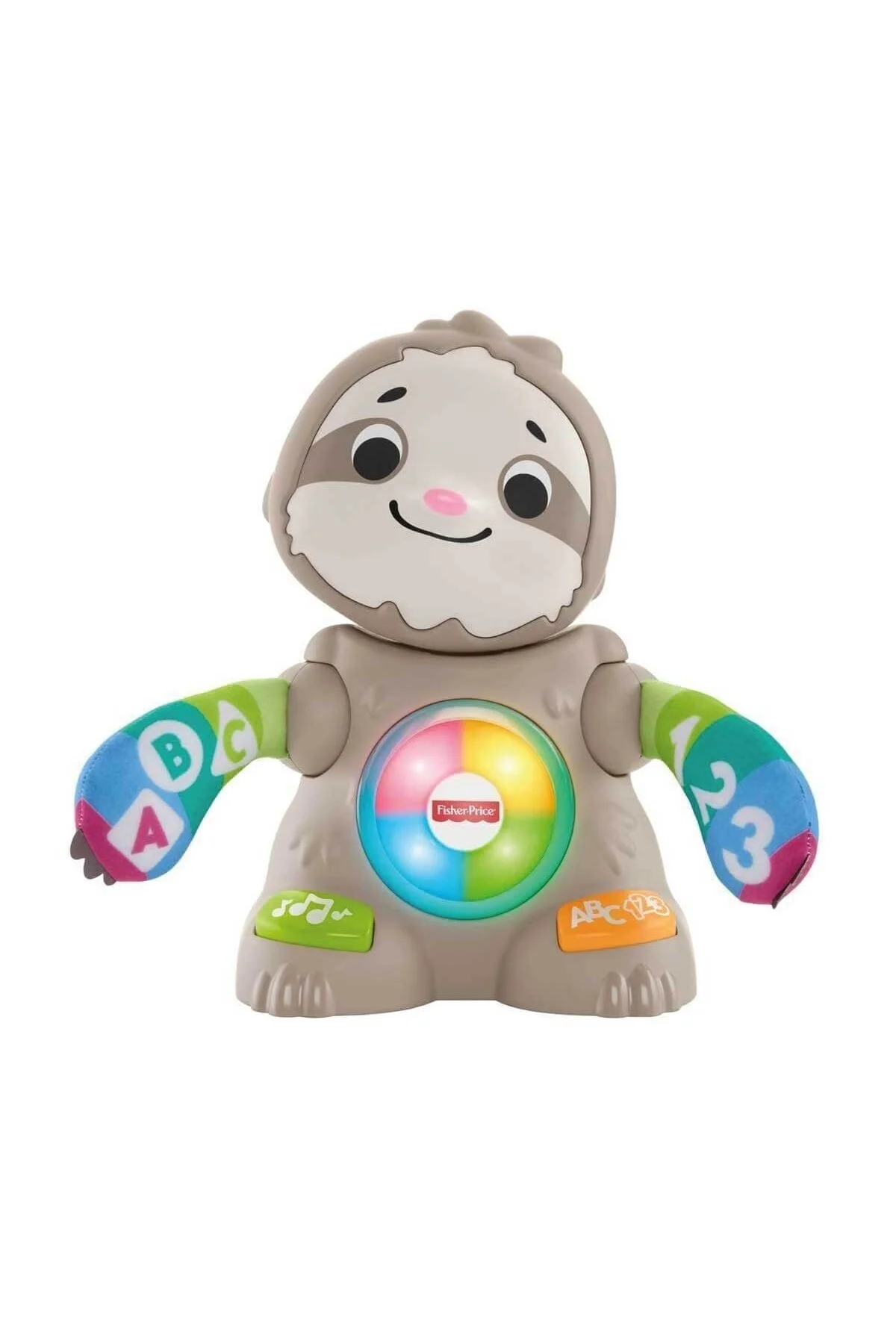 اسباب بازی های نوزاد و فعالیتی حیوان تنبل شاد ترکی اورجینال Fisher Price