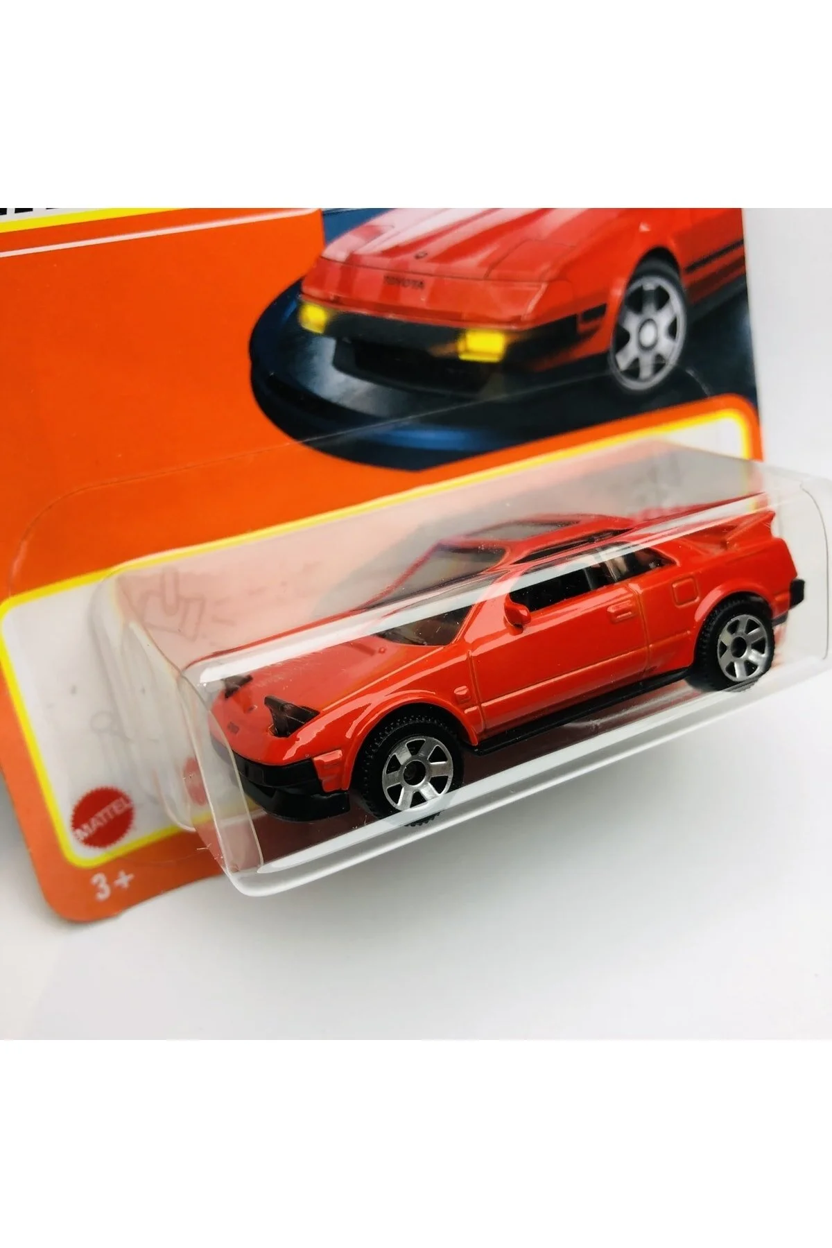 Matchbox Toyota Mr2 Red 1:64 Scale برند 16/100 1984