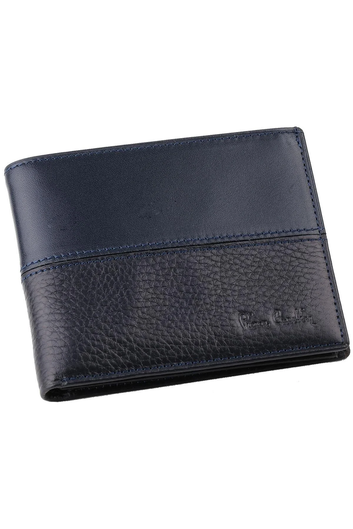 کیف پول آبی مردانه Flother ناوی Analin 22065L KRVT8690002222198 Pierre Cardin