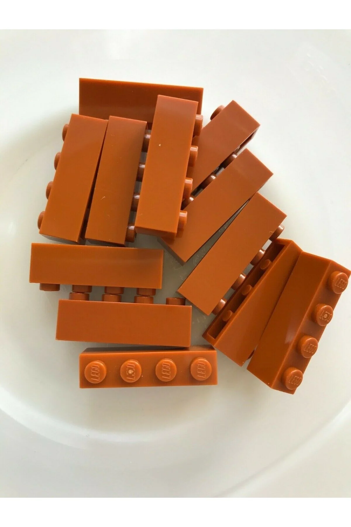 لگو لوازم جانبی MOC CREATOR BRICK 1 X 4 آجر تیره قطعه ارسال می شود اورجینال LEGO