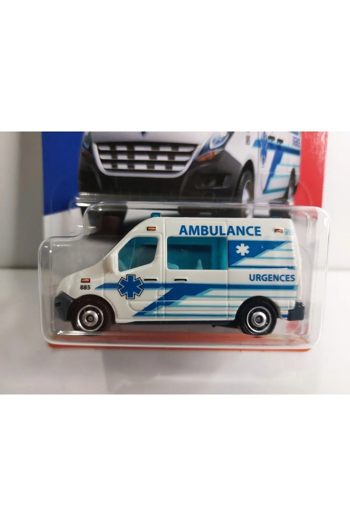 ماشین اسباب بازی مینی بوس آمبولانس رنو مستر فرانسه سری 1:64 SCALE HOTWHEELS برند 11 12 Matchbox