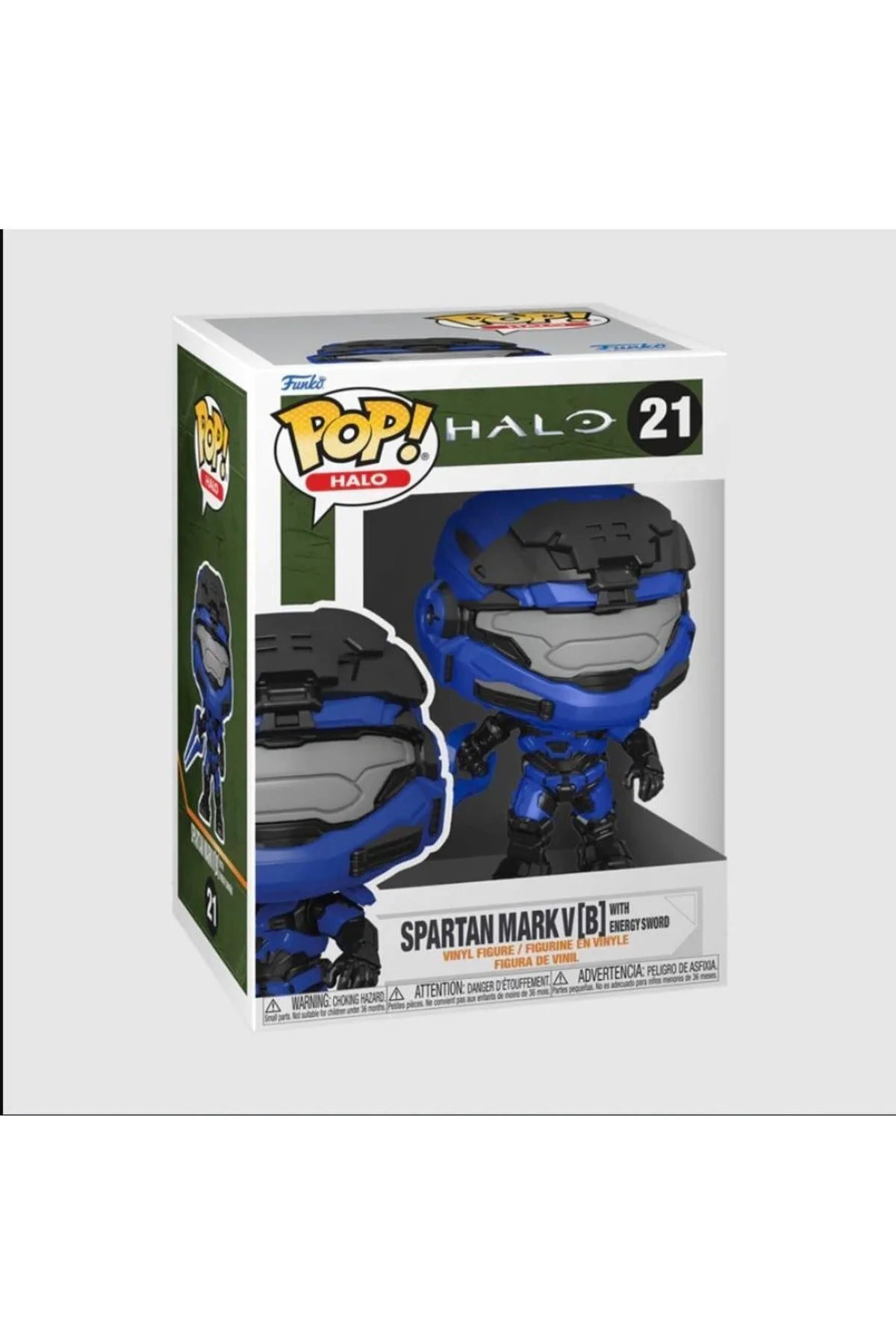 فیگور POP FIGUR ROCKS: HALO INFINITE MARK V W BLUE SWORD Funko