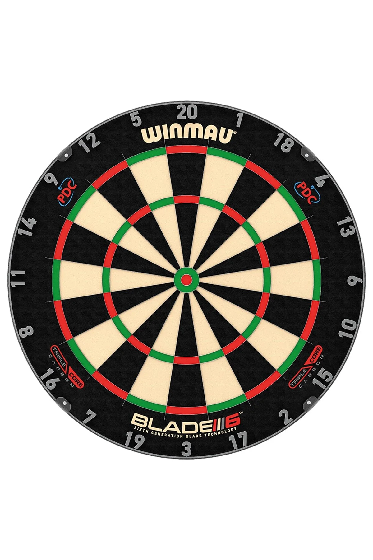 تخته دارت صفحه هدف تیغه 6 TRIPLE CORE DART Genel Markalar