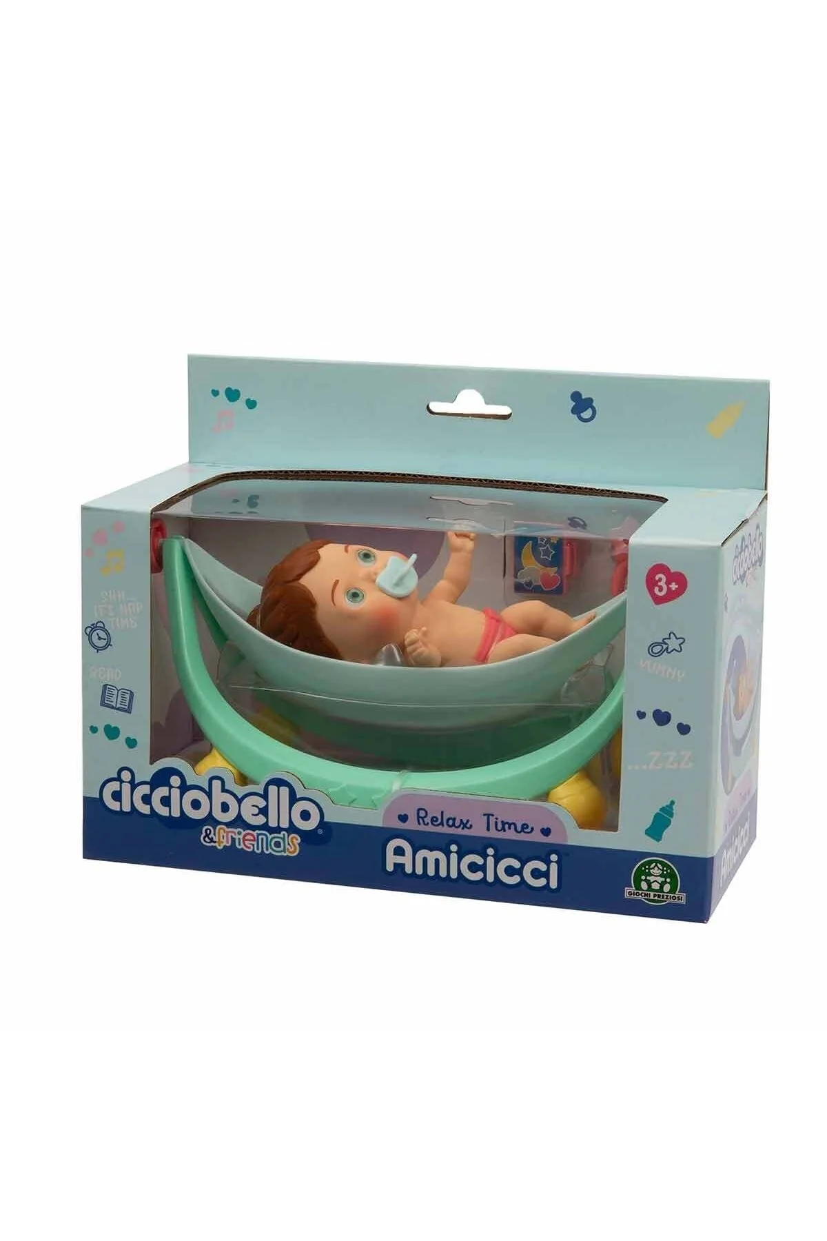 عروسک های پلاستیکی مجموعه CC033000 AMICICI HAMMAK CICCIOBELLO و همکاران. Cicciobello