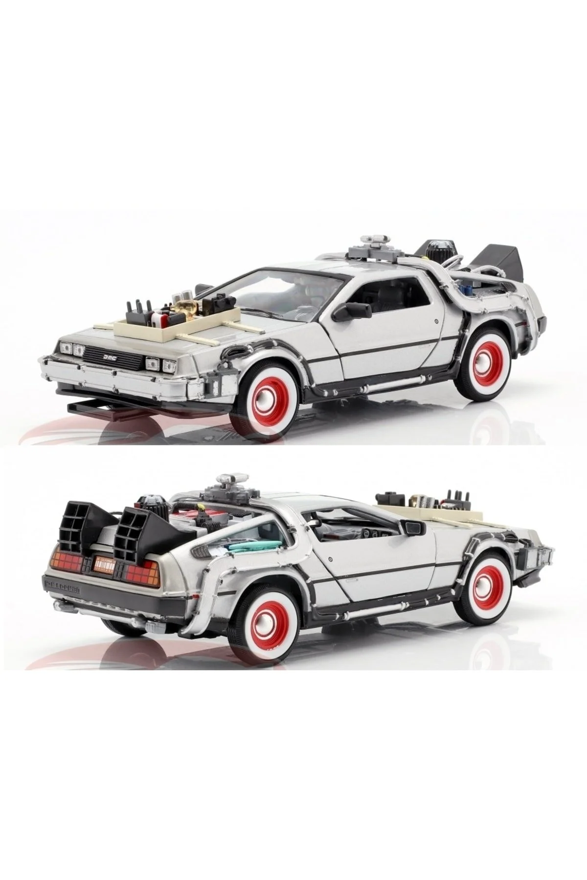 مدل خودرو 3 بازگشت به آینده 1 2 DELOREAN TIME MACHINE RETURN مارک سری FLIM FUTURE WELLY
