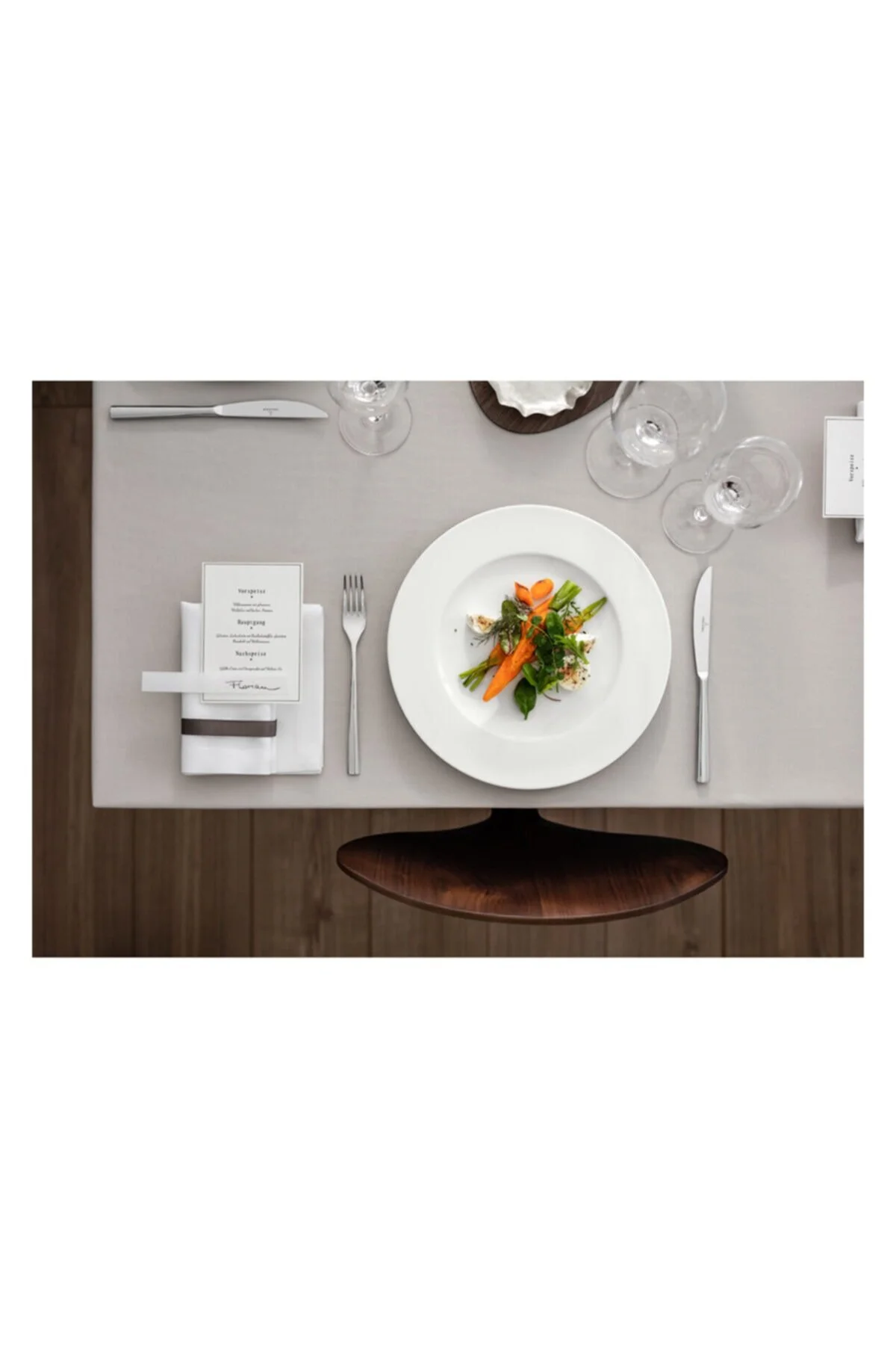 بشقاب سفید صفحه سرویس استاندارد Villeroy & Boch Villeroy & Boch