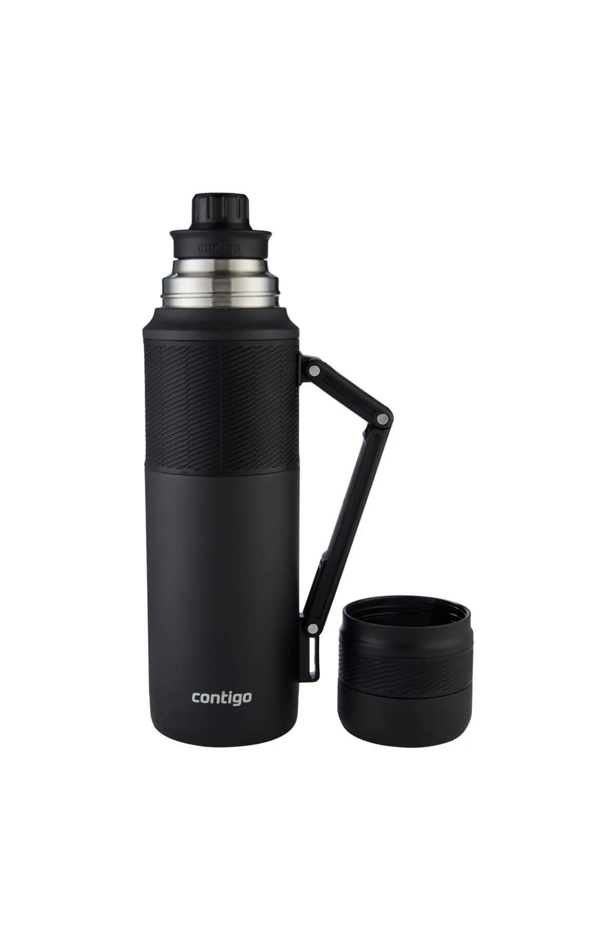 Contigo فنجان حرارتی استیل 1.2 لیتر مشکی