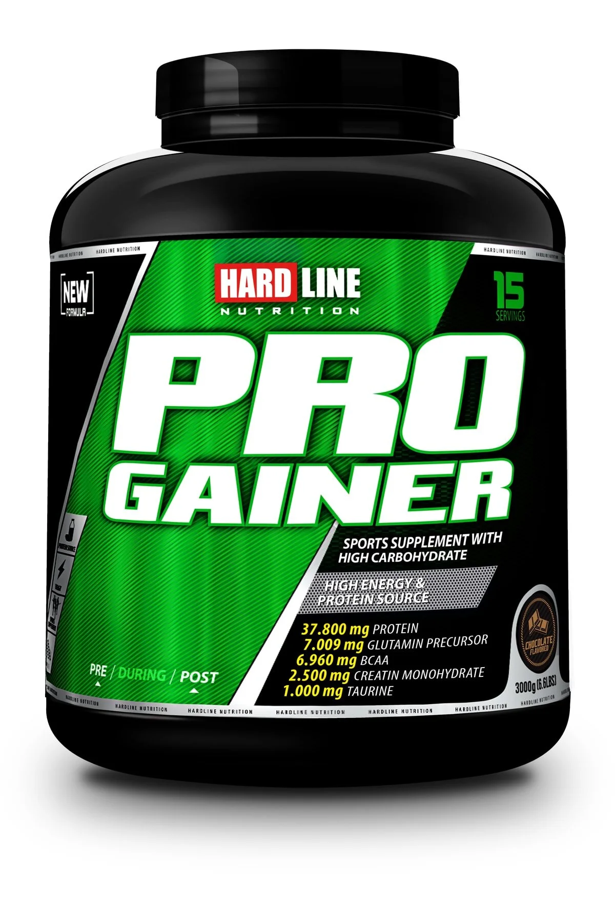 پروتئین بار شکلات هاردلاین پروگینر 3000 گرم اورجینال Hardline