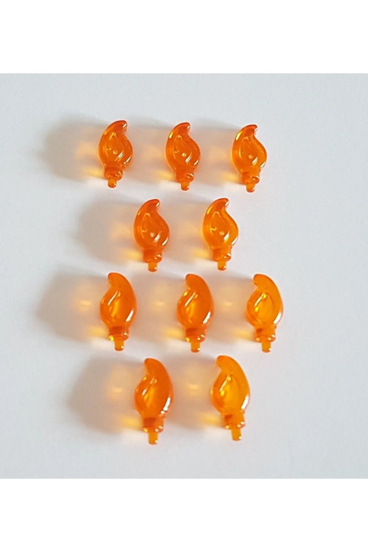 لگو و اسباب بازی های ساخت محور لوازم جانبی اصلی MOC MINIFIGURE شفاف نارنجی SMALL FIRE 4 عدد ارسال خواهد شد از ترکیه LEGO