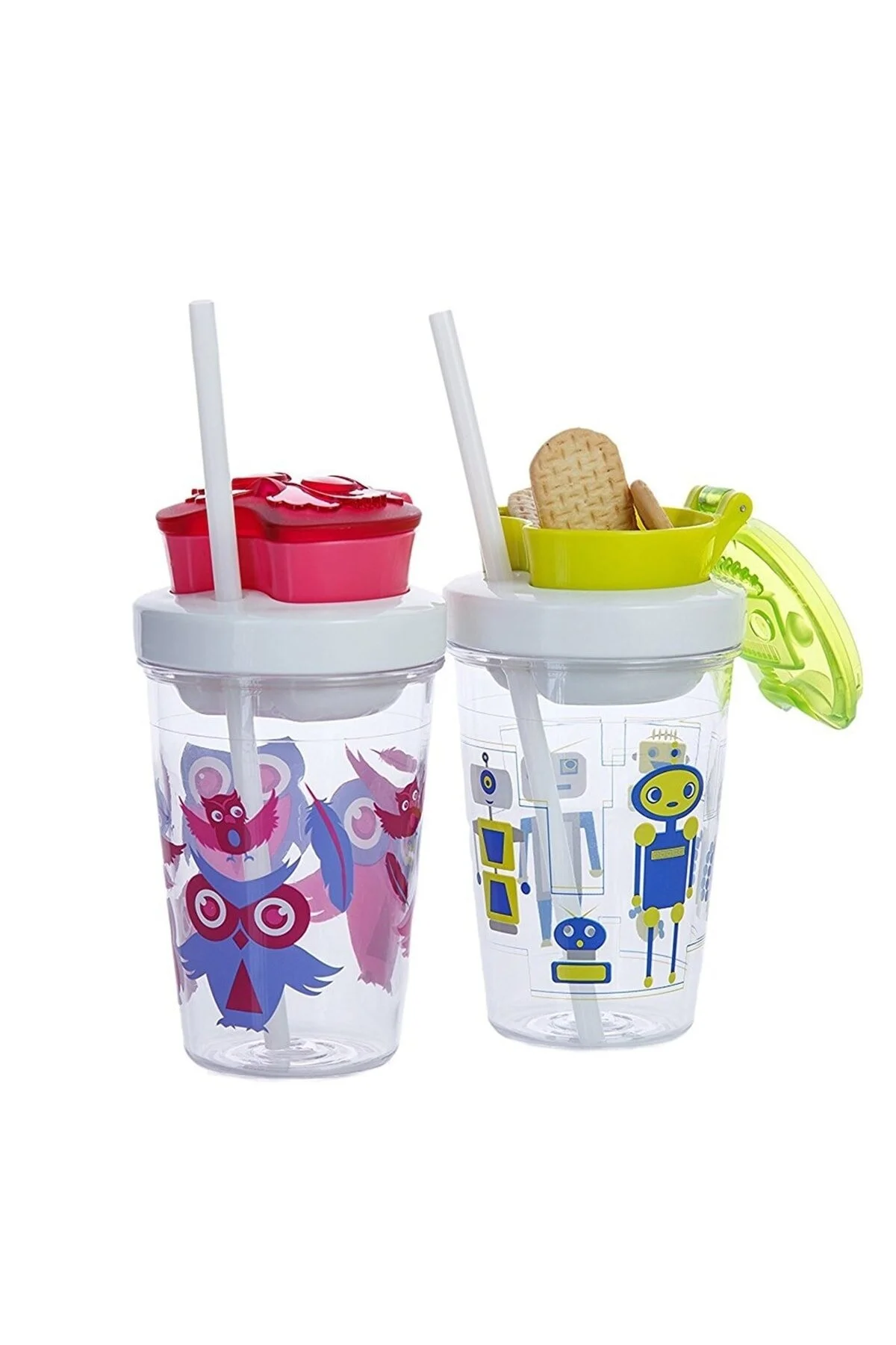 Contigo اسنک Tritan Glass 350ml صورتی
