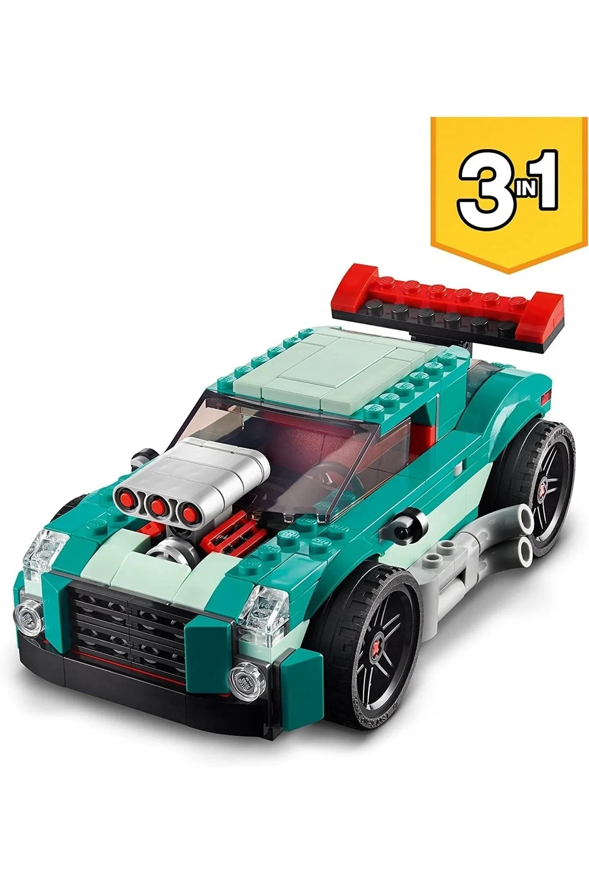 لگو ® خالق 3 مسابقه خیابانی برای کودکان 31127 7 سال بالاتر اورجینال LEGO