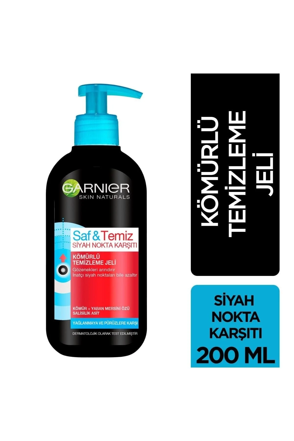 مراقبت شخصی EFFEX PURE & CLEAN BLACKHEAD ضد تمیز کردن ژل COAL 200 میل Garnier