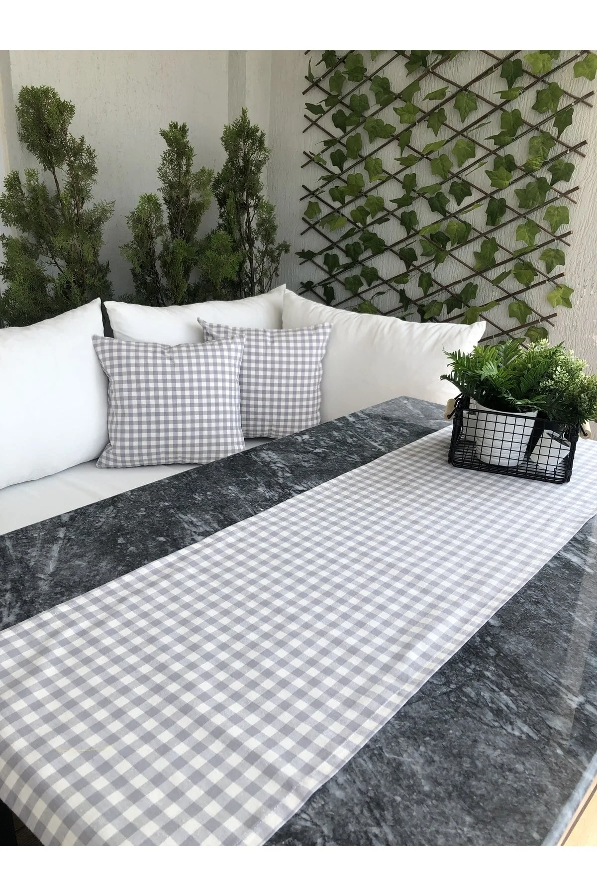 رانر و زیر بشقابی خاکستری رانینگ دویدن اورجینال Decamor home