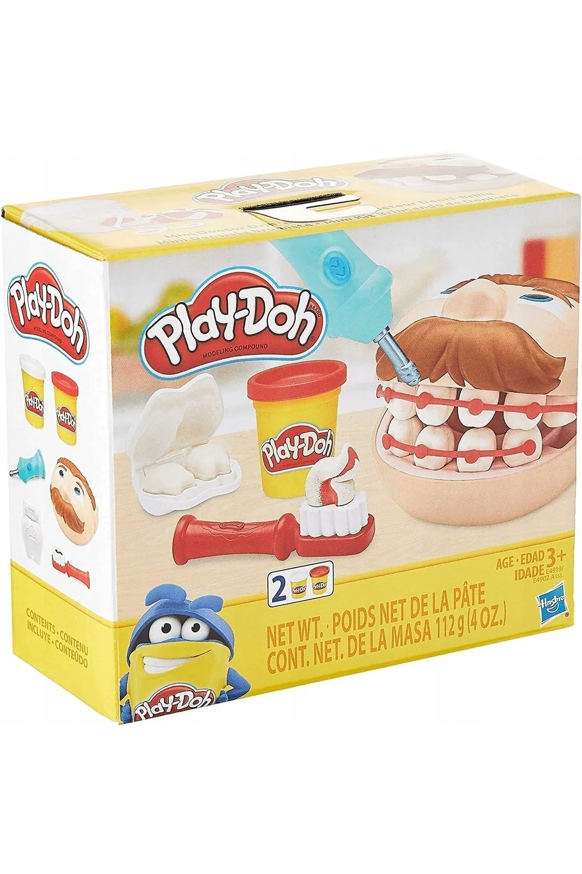 خمیر بازی چند رنگ Doh Mini Drill'n را پر کنید  Hasbro