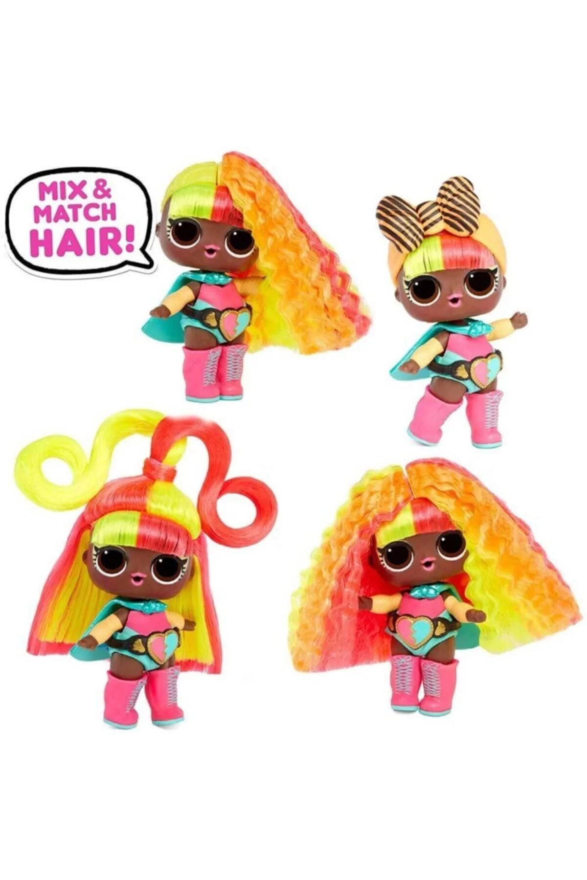 اسباب بازی های فیگور دیگر L.O.L اورجینال HAIRVIBES SURPRISE DOLLS 15 Lol