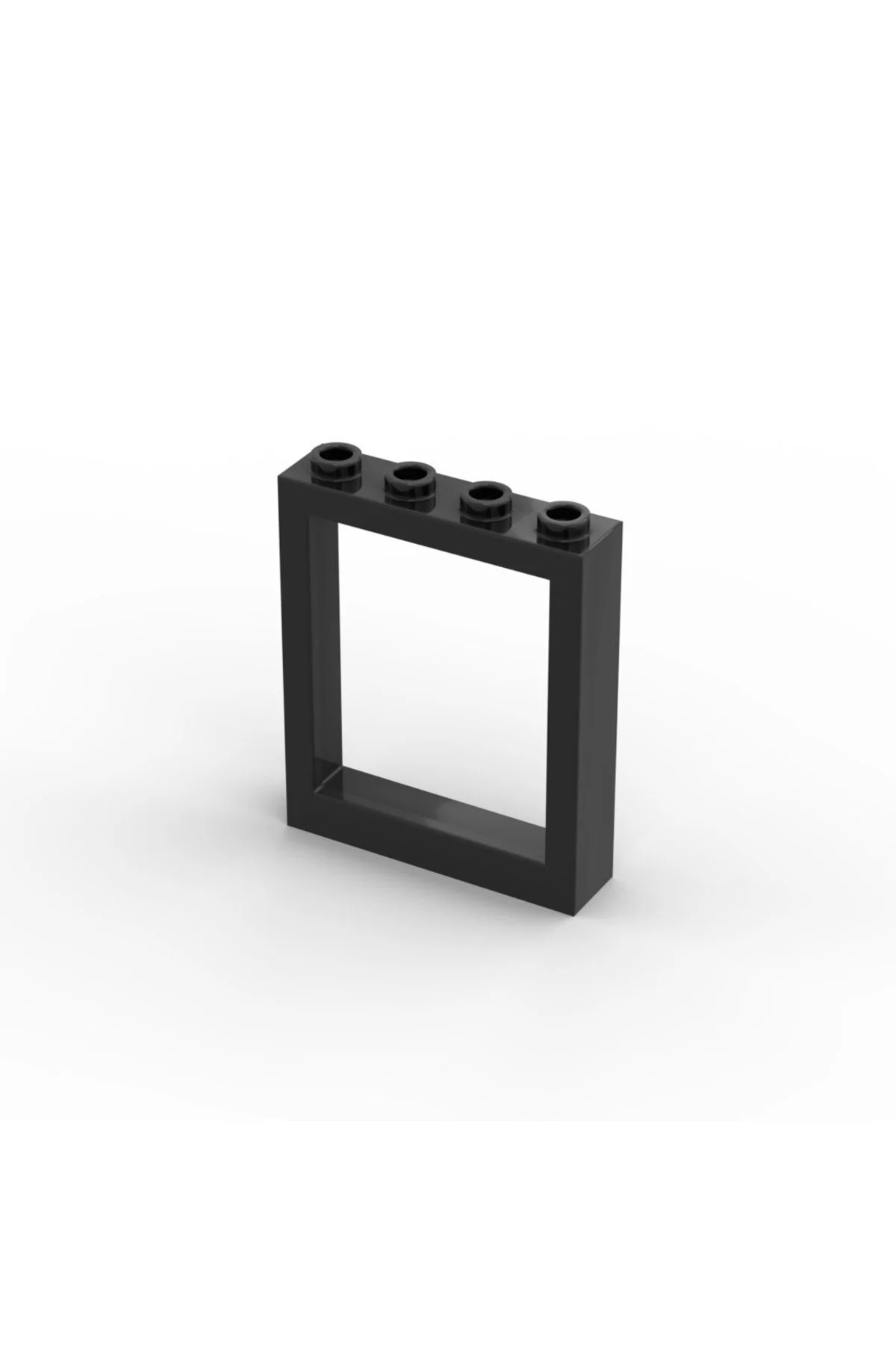 اسباب بازی درب مشکی 1x4x4 مدل سفارشی با دو عدد درب لگو Lego
