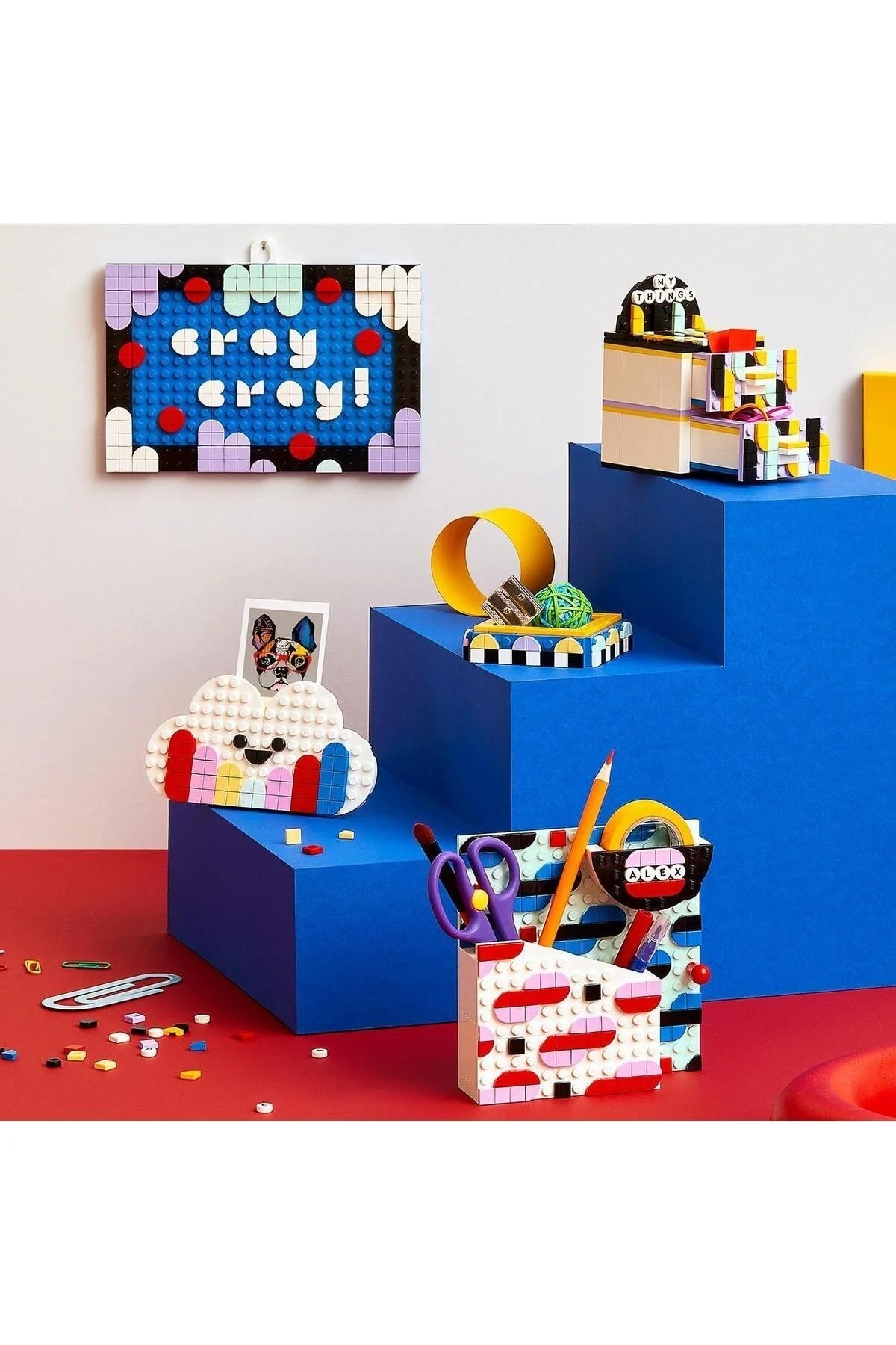 لگو و اسباب بازی های ساخت محور DOTS CREATIVE DESIGNER BOX 41938 CRAFT ORNAMENT SET ست ساز 779 عدد از ترکیه LEGO
