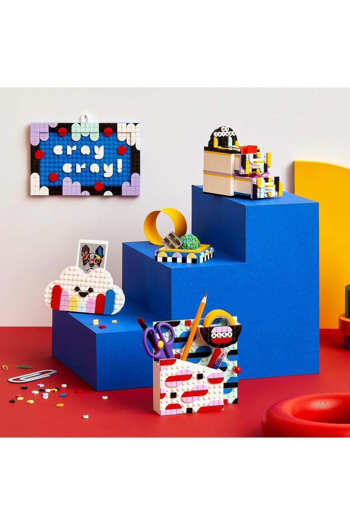 لگو و اسباب بازی های ساخت محور DOTS CREATIVE DESIGNER BOX 41938 CRAFT ORNAMENT SET ست ساز 779 عدد از ترکیه LEGO