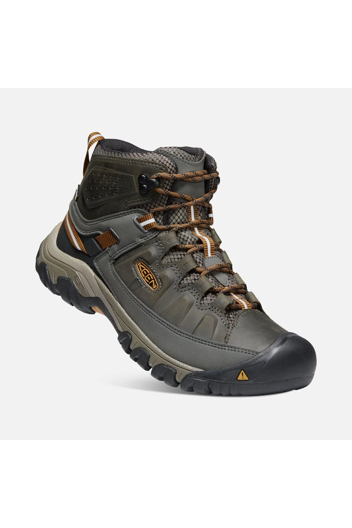 بوت پوتین مردانه Targhee Iii Mid Wp مشکی Olipgolden Brown کین Keen