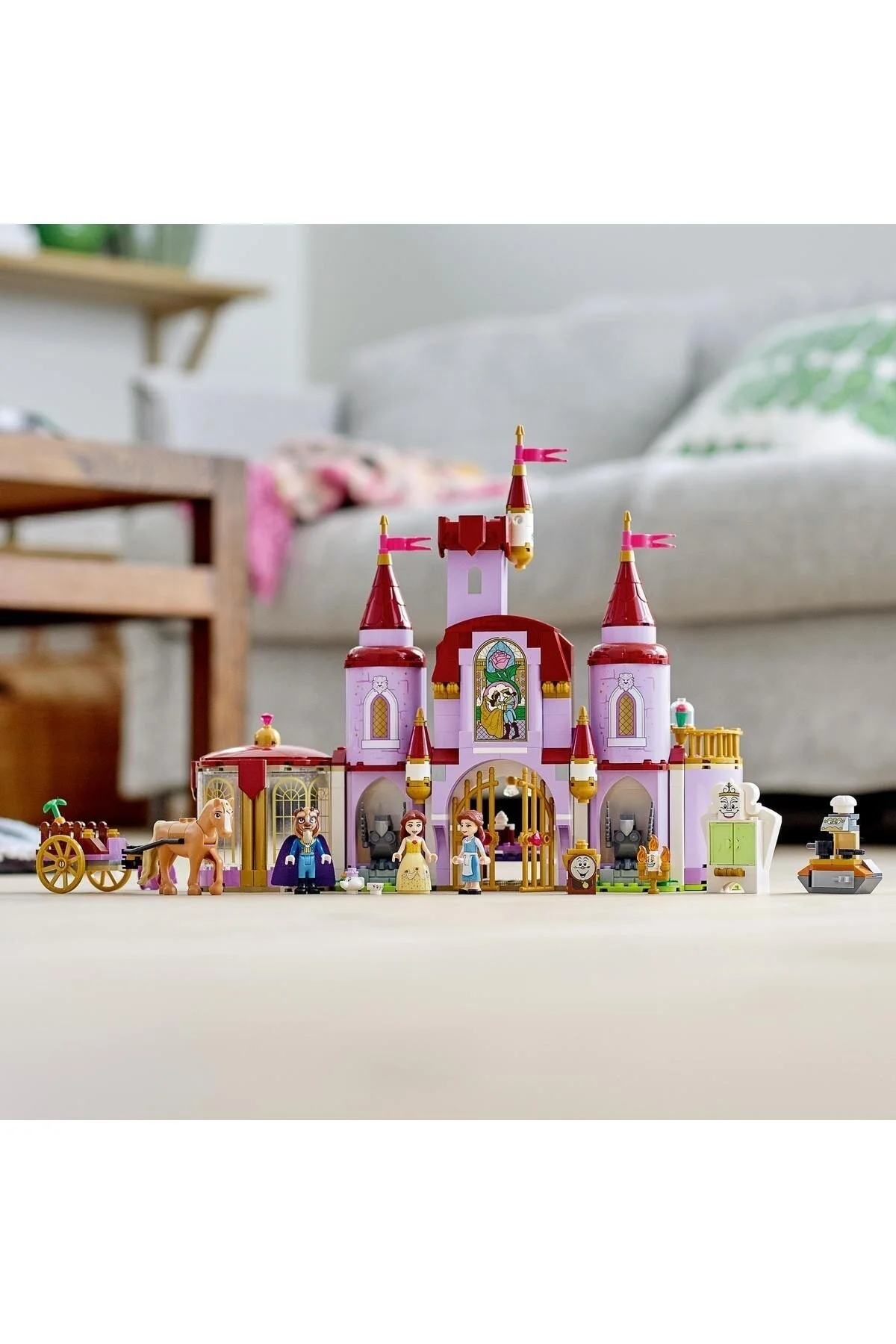 LEGO ® | Disney Princess™ Beauty and the Beast's Castle 43196 - مجموعه ساختمانی خلاقانه اسباب بازی (505 قطعه)