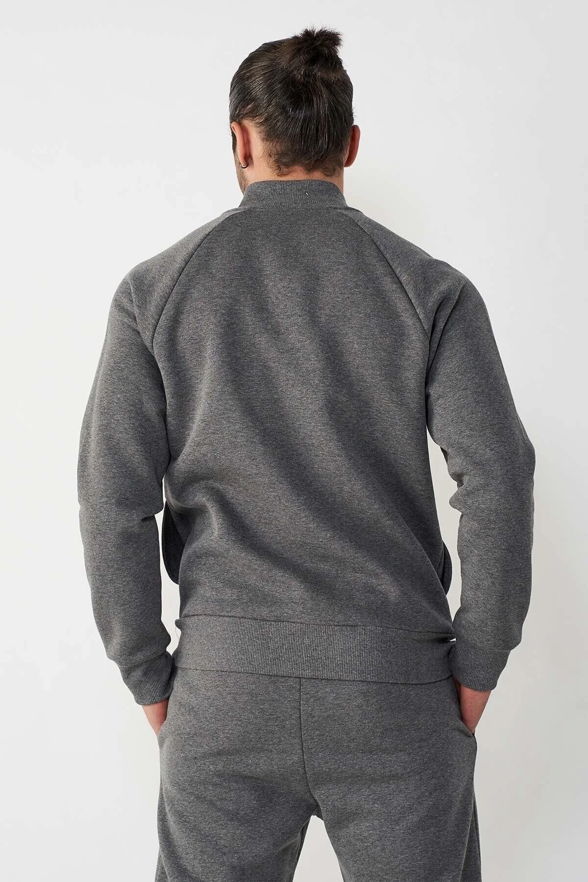 سافت شل و پلار مشکی مردانه ژاکت زیپ بابستر هومل اورجینال hummel