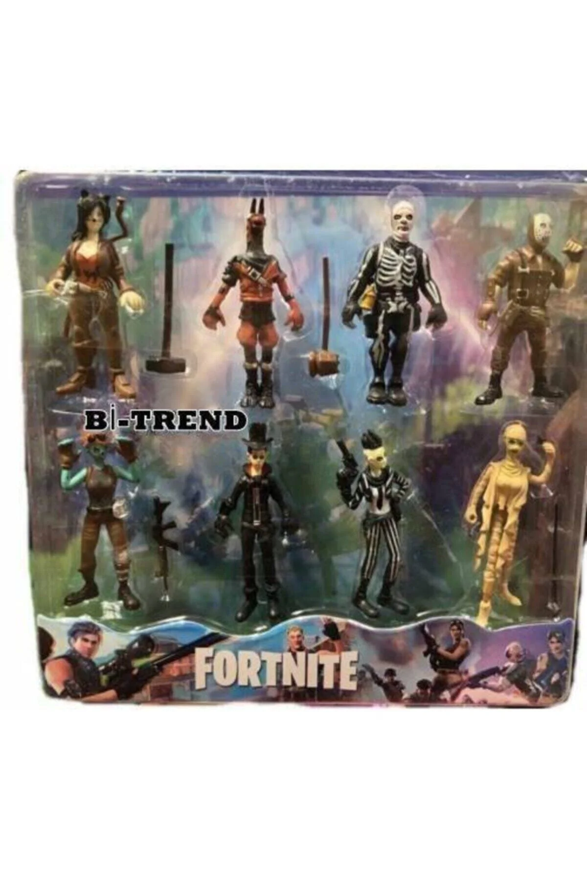 اسباب بازی های فیگور دیگر FORTNITE TOY FIGUR SET SUPER HEROES 8 AND ACCESSORIES Kids