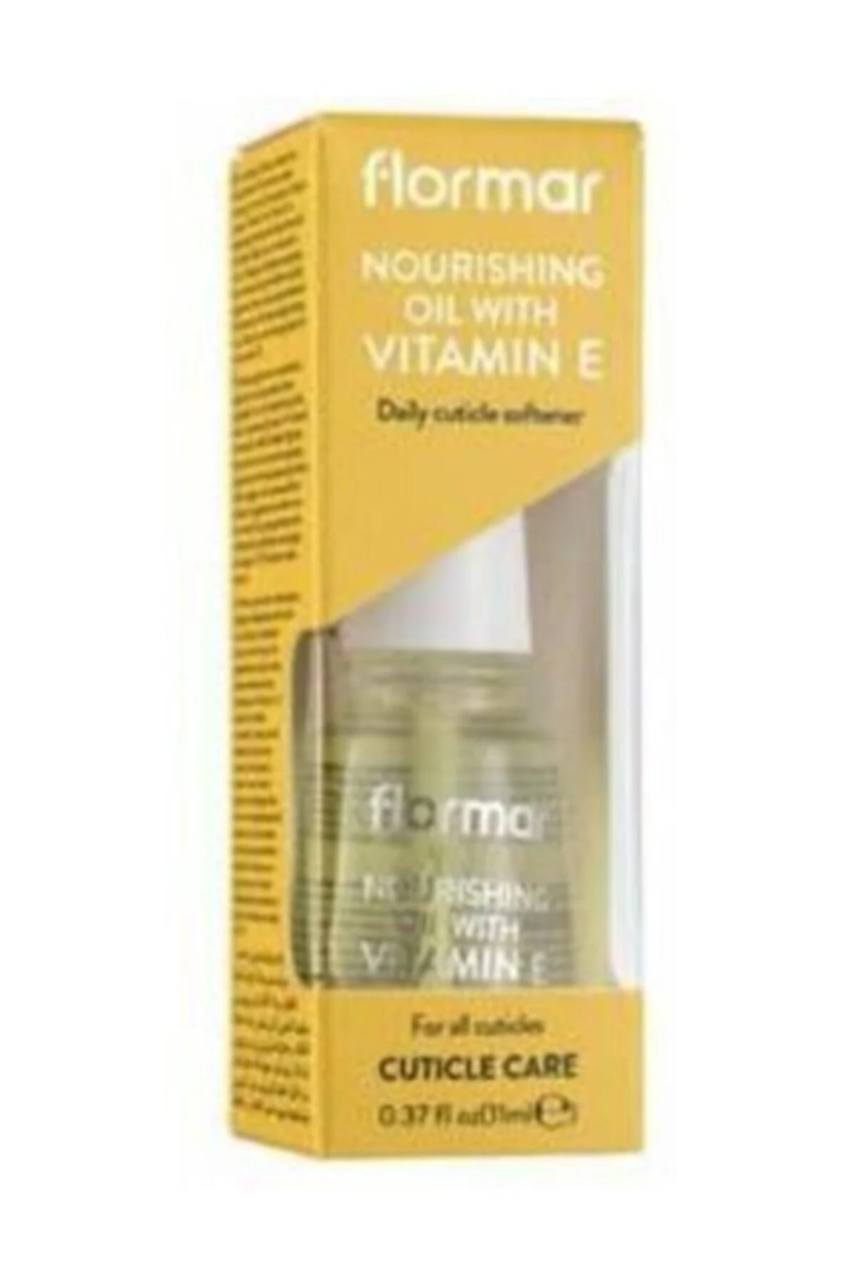 Flormar روغن تغذیه‌بخش با ویتامین E روغن مراقبت از ناخن 11 میلی‌لیتر