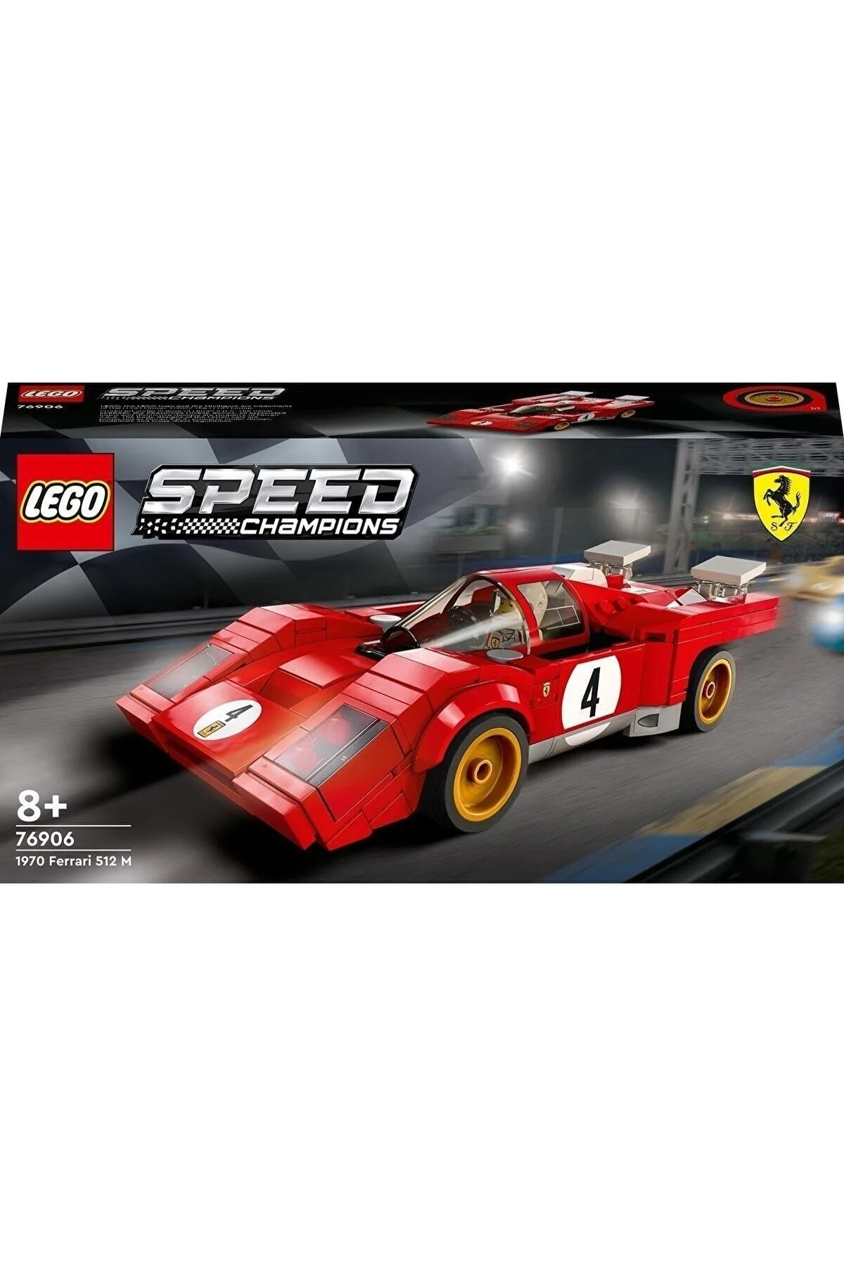 لگو و اسباب بازی های ساخت محور SPEED ​​CHAMPIONS 1970 FERRARI 512 M 76906 از ترکیه LEGO