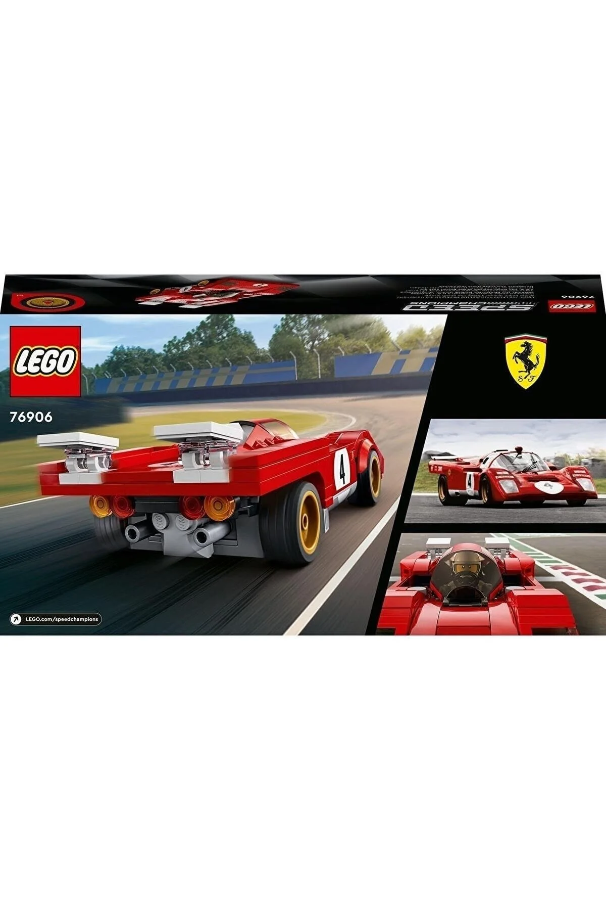 لگو و اسباب بازی های ساخت محور SPEED ​​CHAMPIONS 1970 FERRARI 512 M 76906 از ترکیه LEGO
