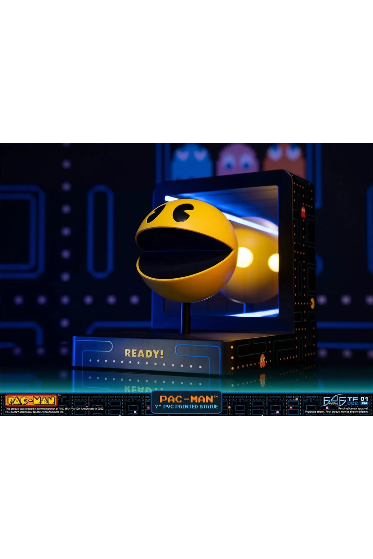 فیگور مجسمه PAC MAN PVC STANDARD EDITION PAINTED STATUE 18 CM Genel Markalar