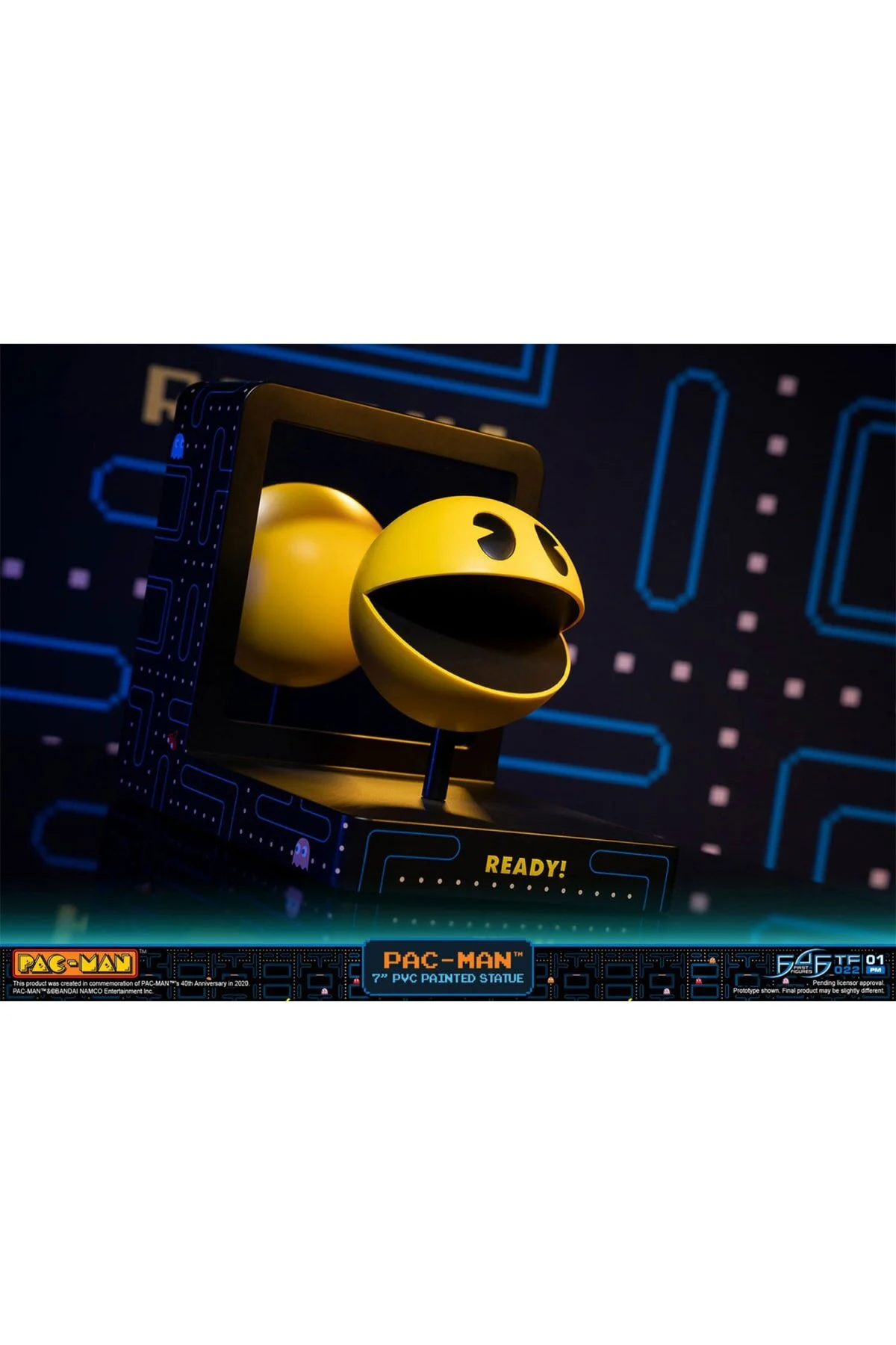 فیگور مجسمه PAC MAN PVC STANDARD EDITION PAINTED STATUE 18 CM Genel Markalar