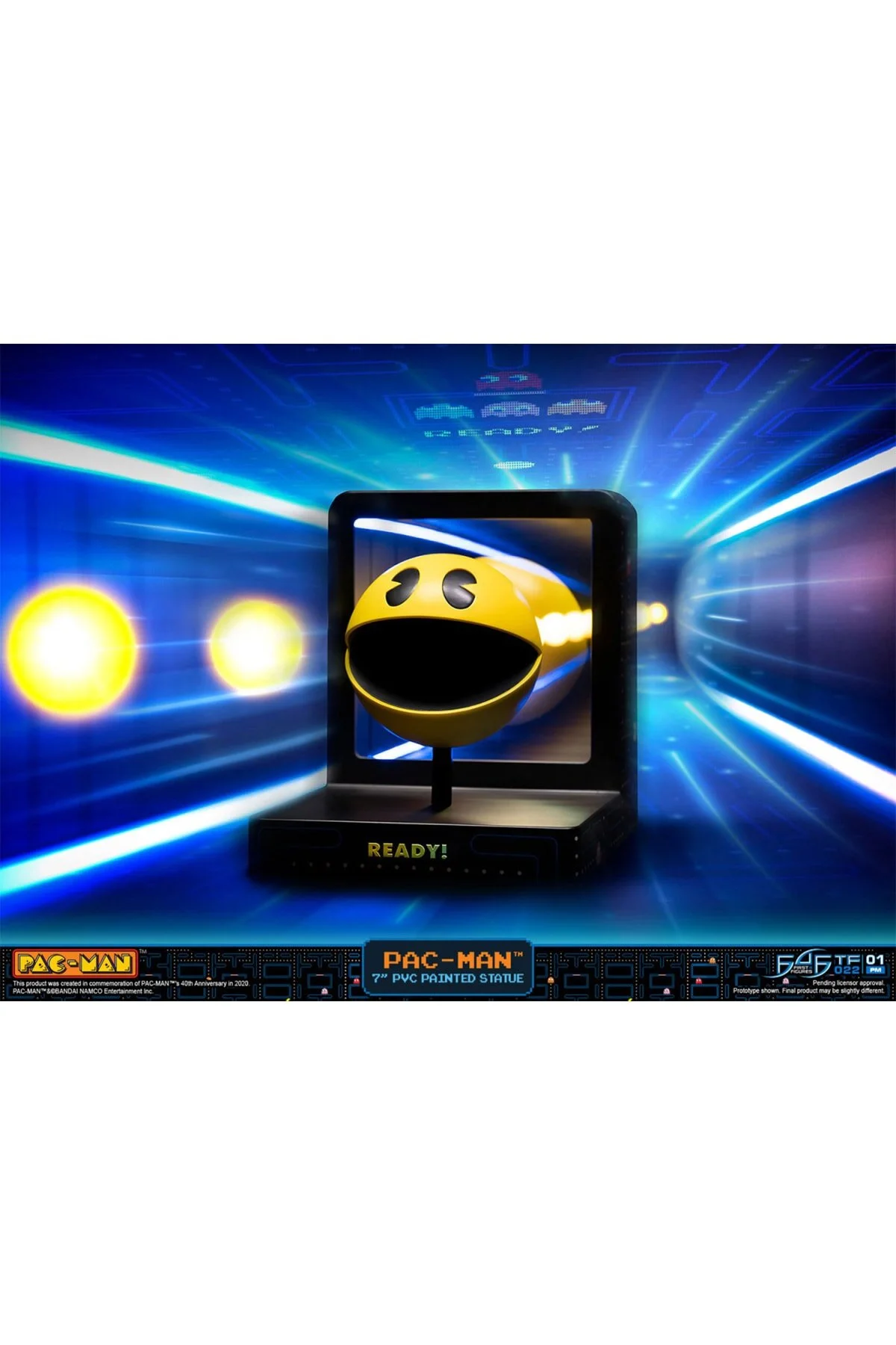 فیگور مجسمه PAC MAN PVC STANDARD EDITION PAINTED STATUE 18 CM Genel Markalar
