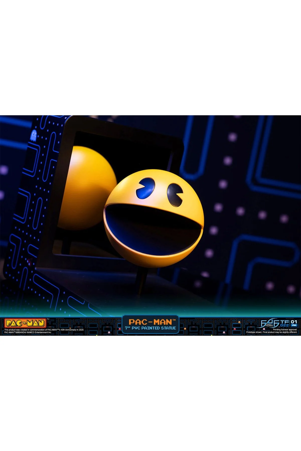 فیگور مجسمه PAC MAN PVC STANDARD EDITION PAINTED STATUE 18 CM Genel Markalar