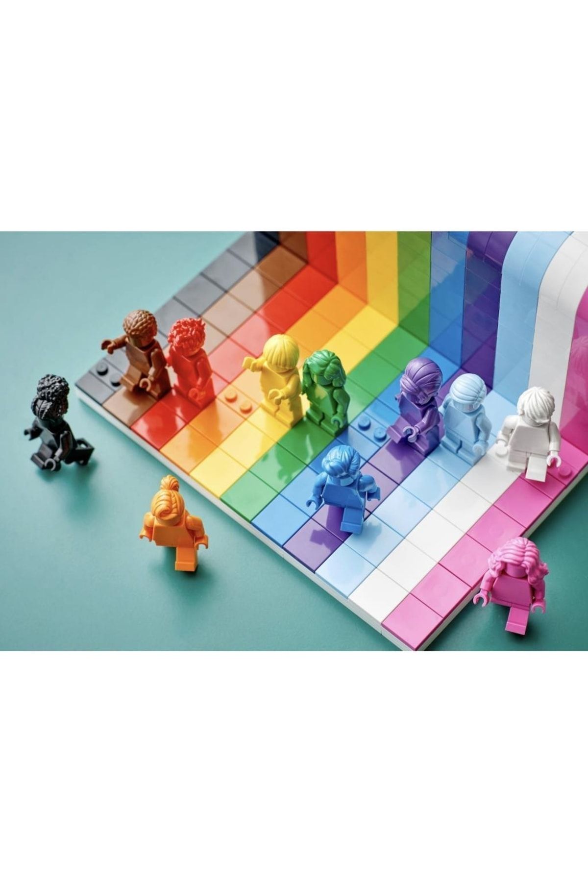 لگو LEGO و اسباب بازی های ساخت محور چند رنگ نمادها 40516 همه عالی