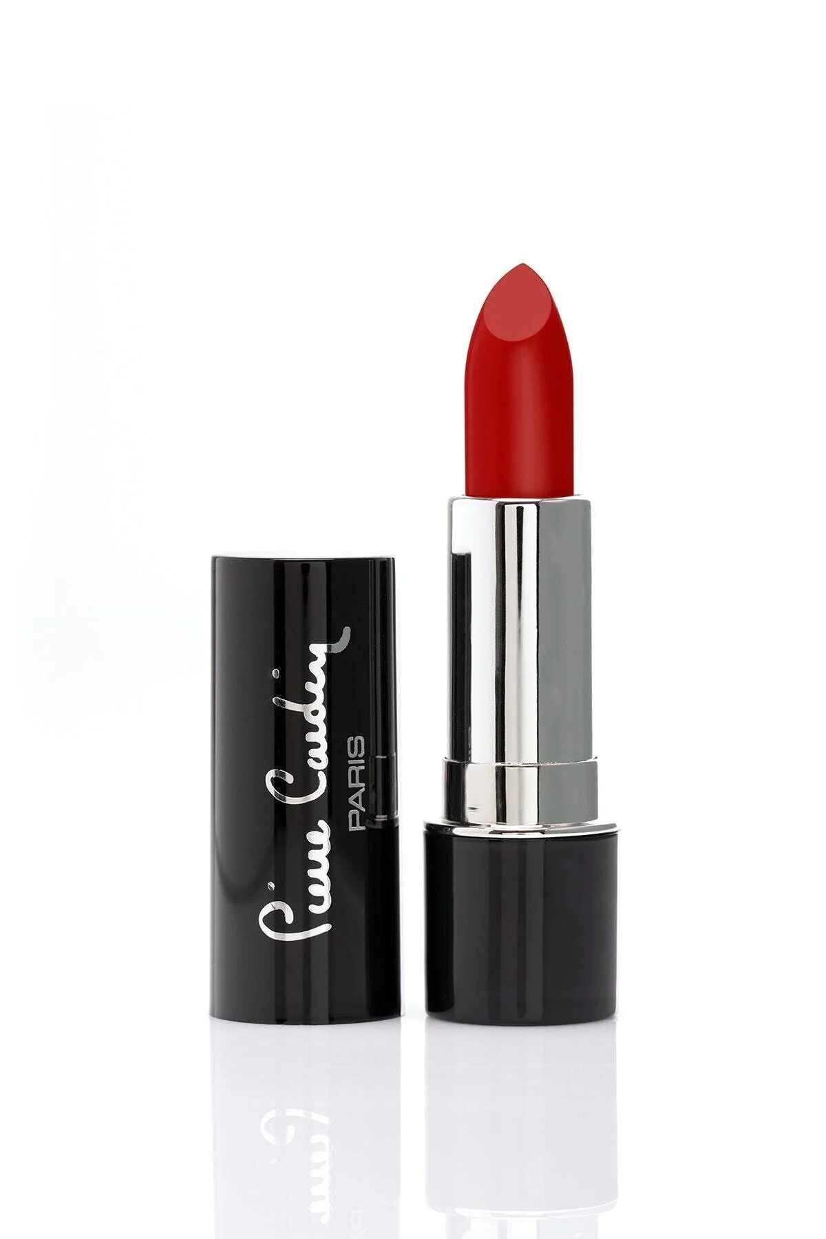 رژ لب مات سرامیکی با رنگ قرمز روشن مدل 213 مناسب برای همه پیررا کاردین Pierre Cardin