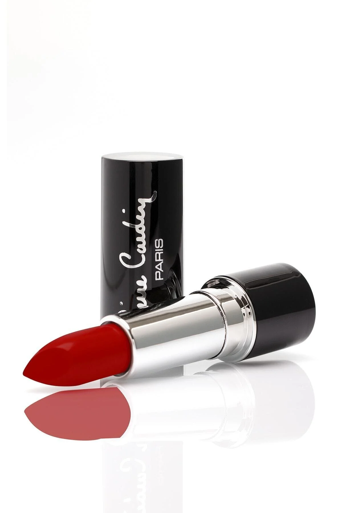 رژ لب مات سرامیکی با رنگ قرمز روشن مدل 213 مناسب برای همه پیررا کاردین Pierre Cardin