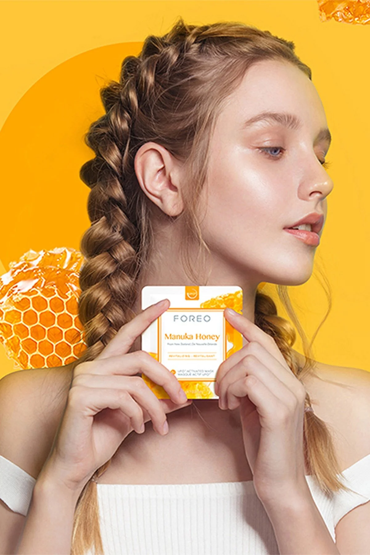 ماسک صورت زنانه واتر جت Ufo ™ Manuka Honey Animator 6S فعال  Foreo