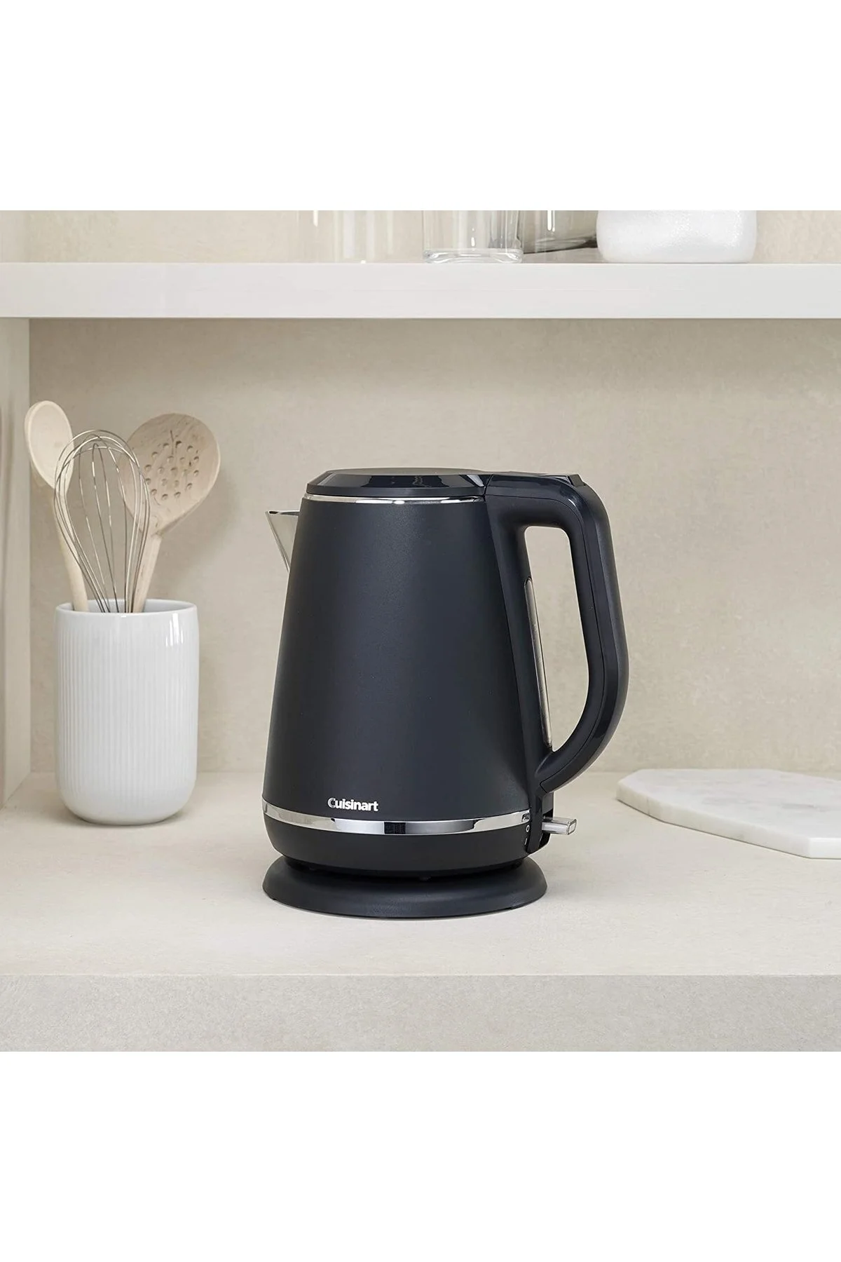 کتری برقی و گرم کن آب سیاه آشپزخانه Evrekala Shop مشکی Kettle Water Beater Series جدید کوئیزینارت  Cuisinart