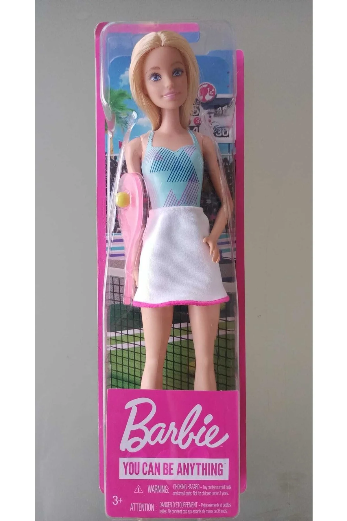 عروسک های اسباب بازی و لوازم جانبی بازیکن تنیس نوزادان حرفه ای FWK89 HBW98 Barbie