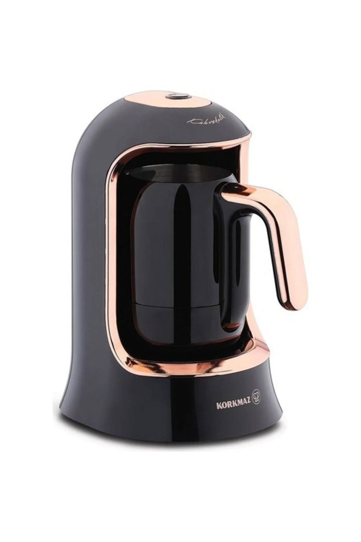 قهوه ساز ترک ماشین اتوماتیک KAHVEKOLIK DELUXE BLACK ROSE A860 09 KORKMAZ