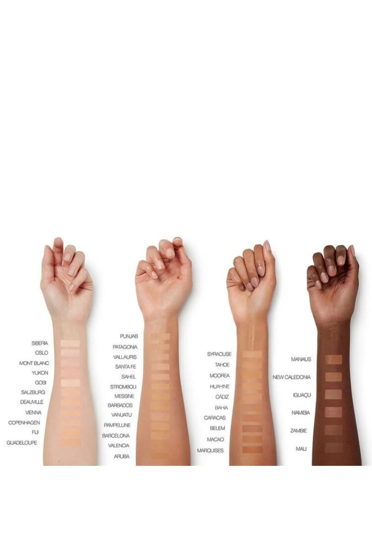 Nars کرم پودر Sheer Glow ایجاد ظاهری طبیعی و درخشان شماره 2 رنگ new caledonia تیره 30میل