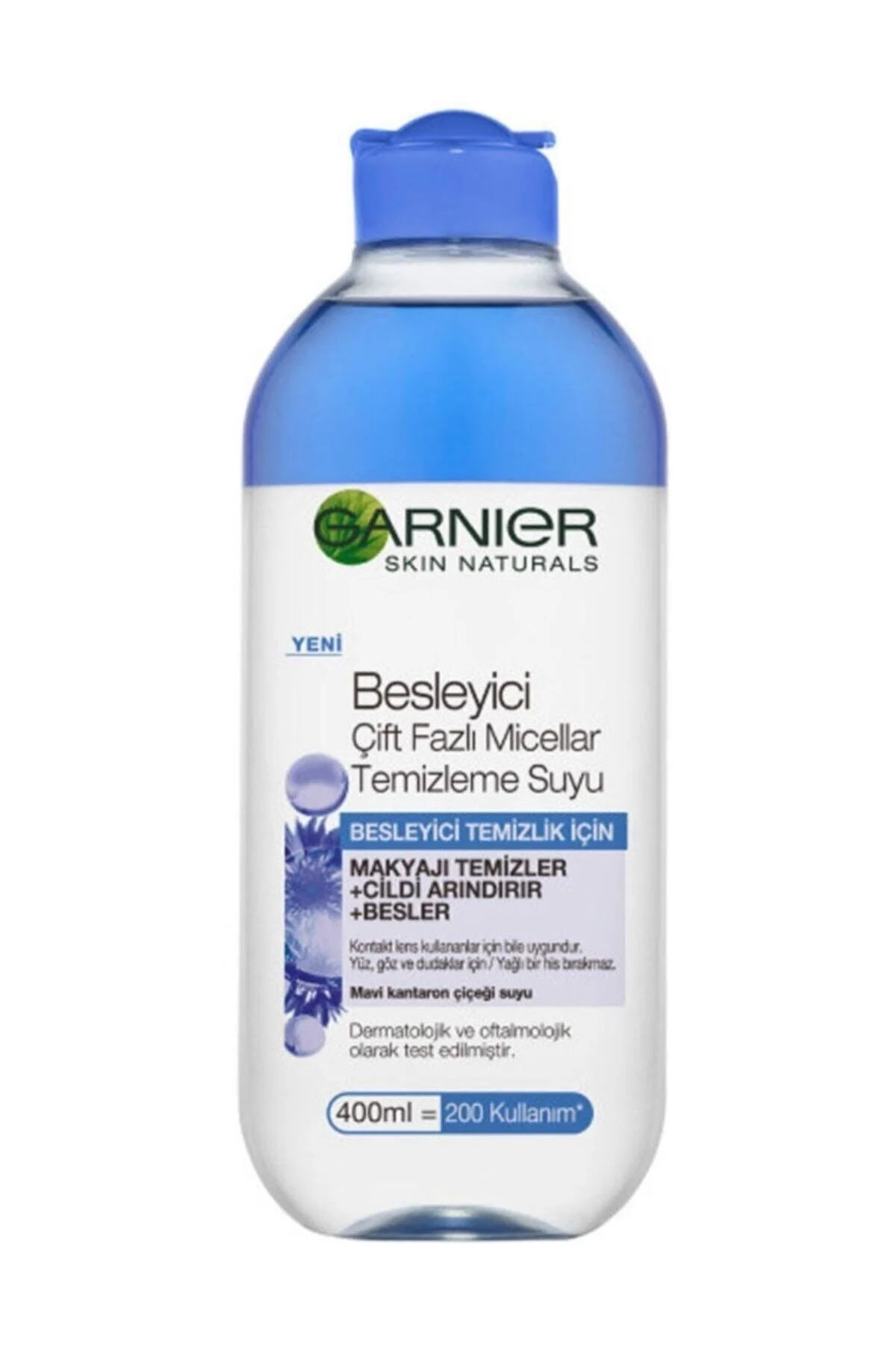 پاک کننده آرایش چشم تغذیه آب تمیز میسل دو فاز 400 میل IKRA329839238 Garnier