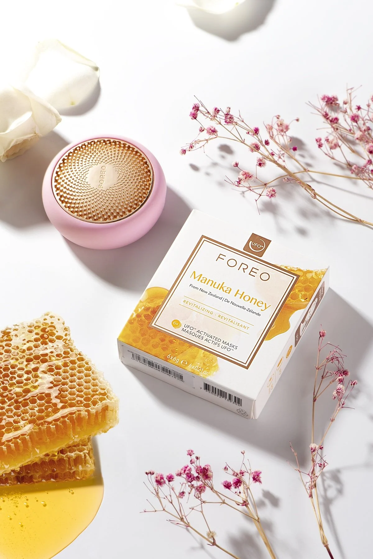 ماسک صورت زنانه واتر جت Ufo ™ Manuka Honey Animator 6S فعال  Foreo