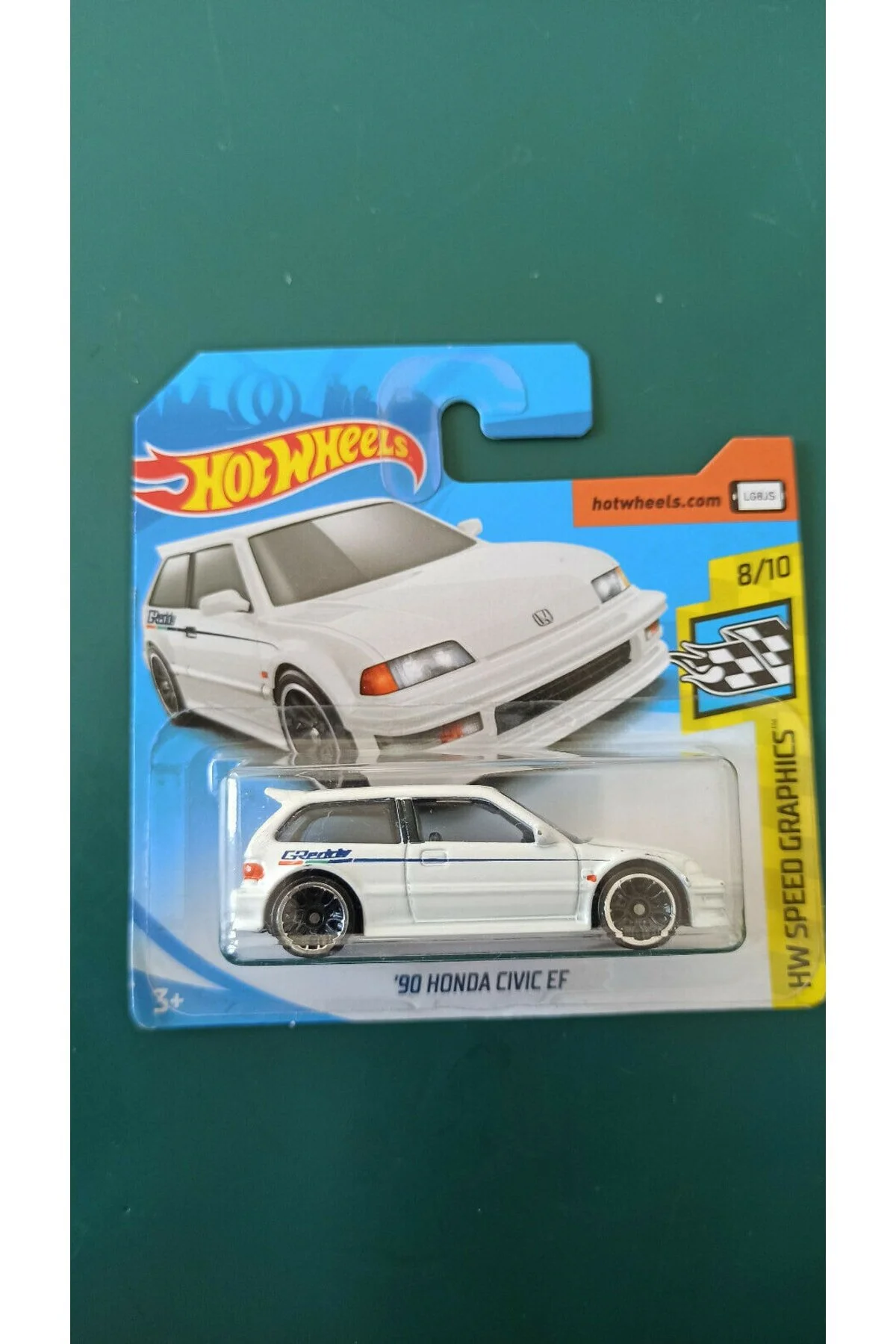 مدل خودرو چرخ های داغ ماشین مجرد 90 HONDA CIVIC EF Mattel
