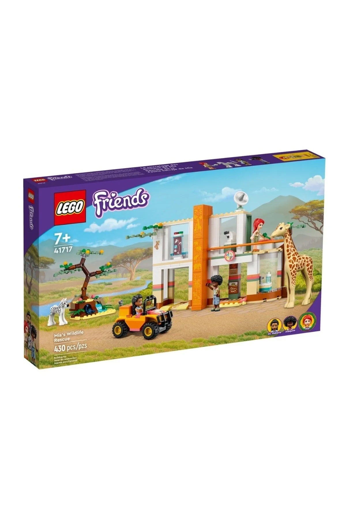 لگو ® دوستان مرکز بازیابی حیوانات وحشی میا 41717 7 سن بیش از مجموعه ساز 430 قطعه اورجینال LEGO
